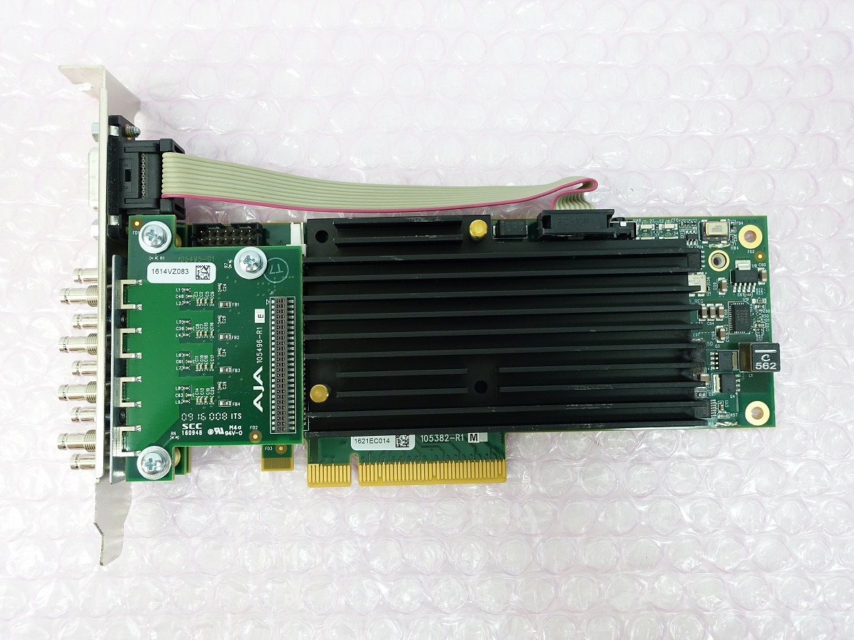 AJA Corvid88 CRV88-9-T-NF 4K/UHD/2K/HD/SD ビデオキャプチャーカード 動作品 *417894