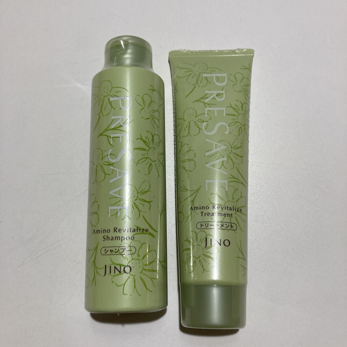未開封品 JINO ジーノ プリセイブ アミノリバイタライズ シャンプー トリートメント 2点セット