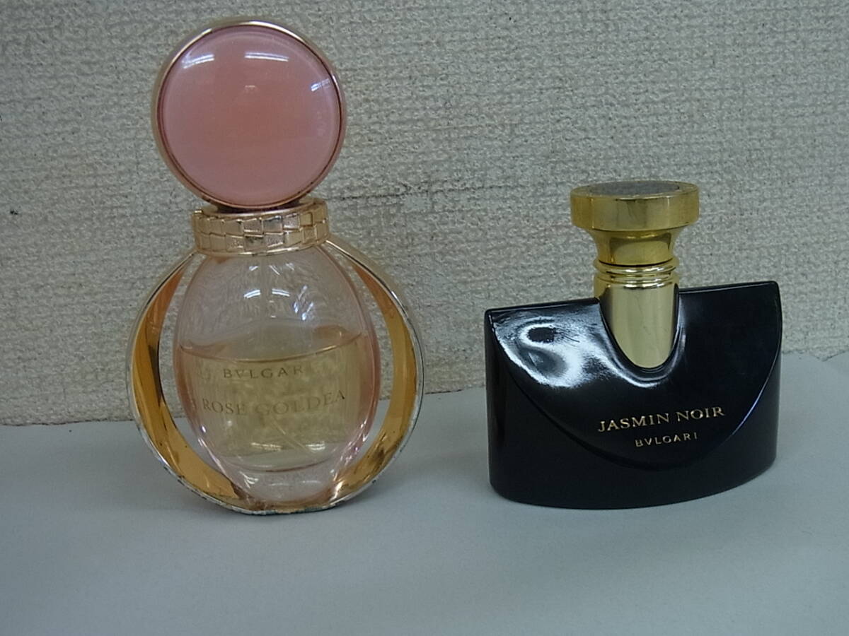 170901K01-0918K■ブルガリ BVLGARI■EDP 計2点 ローズ ゴルデア 50ml＆ジャスミンノワール 50ml EDP 計2点／中古品
