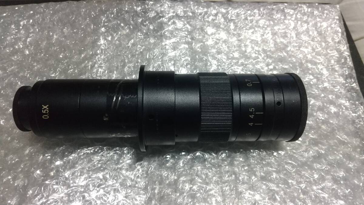 デジタル顕微鏡用　Cマウントズームレンズ　180倍