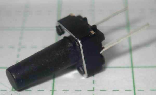 タクトスイッチ 6x6x12mm 2ピン