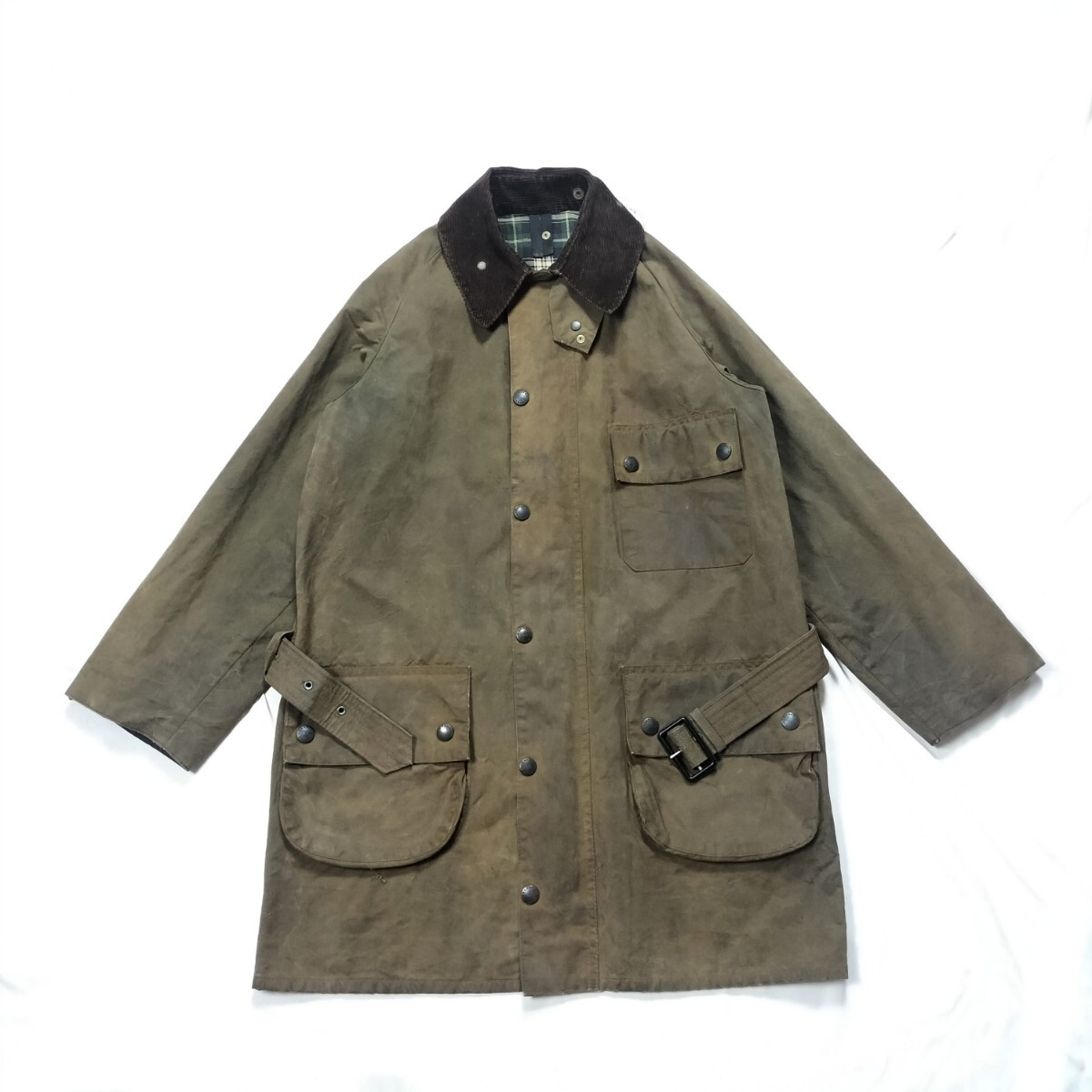 80s BARBOUR SOLWAYZIPPER c36バブアー　ソルウェイジッパー 2クラウン　英国製