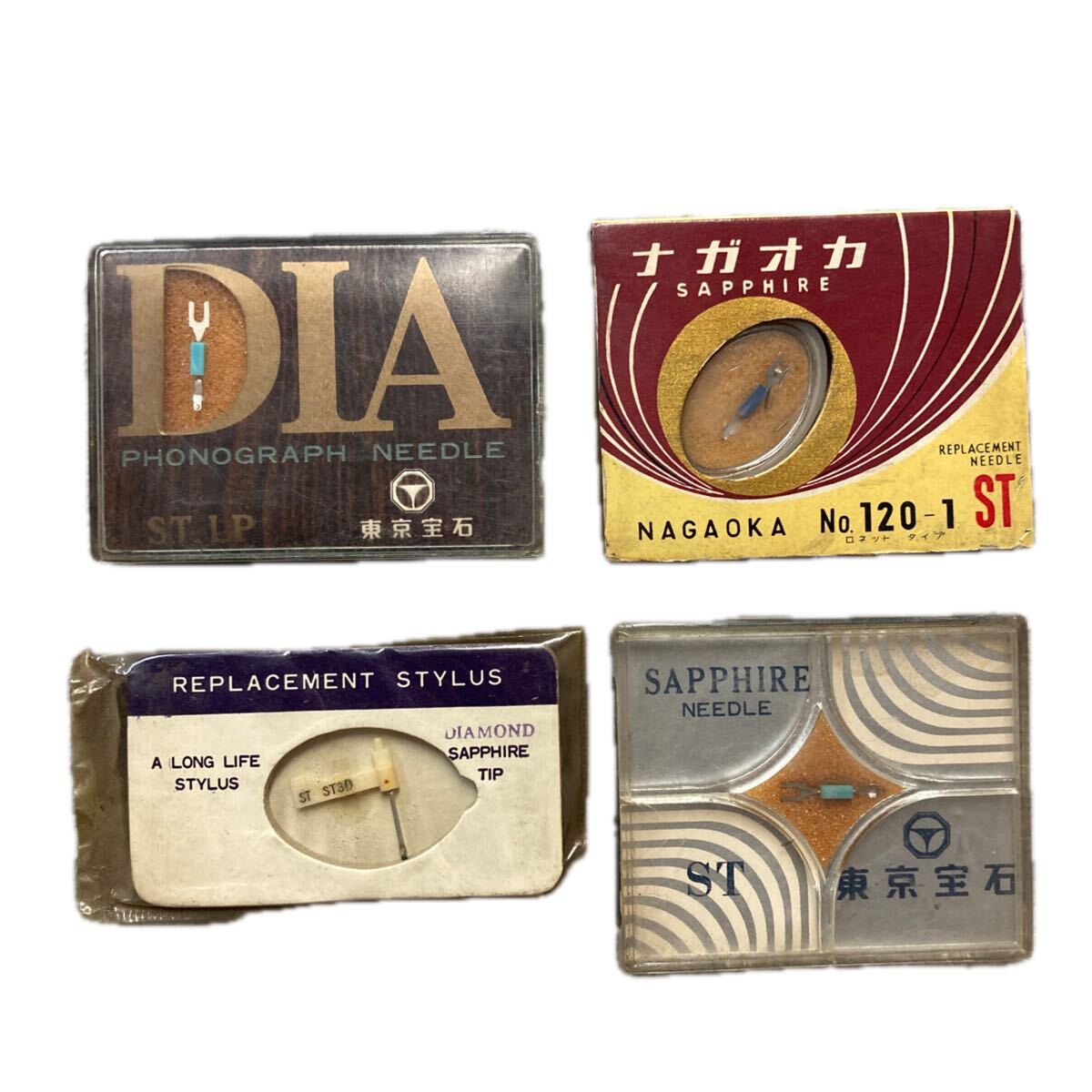 【d2a77b30】未開封品？ 東京宝石 ニードル サファイア レコード針 ヴィンテージ 保管品