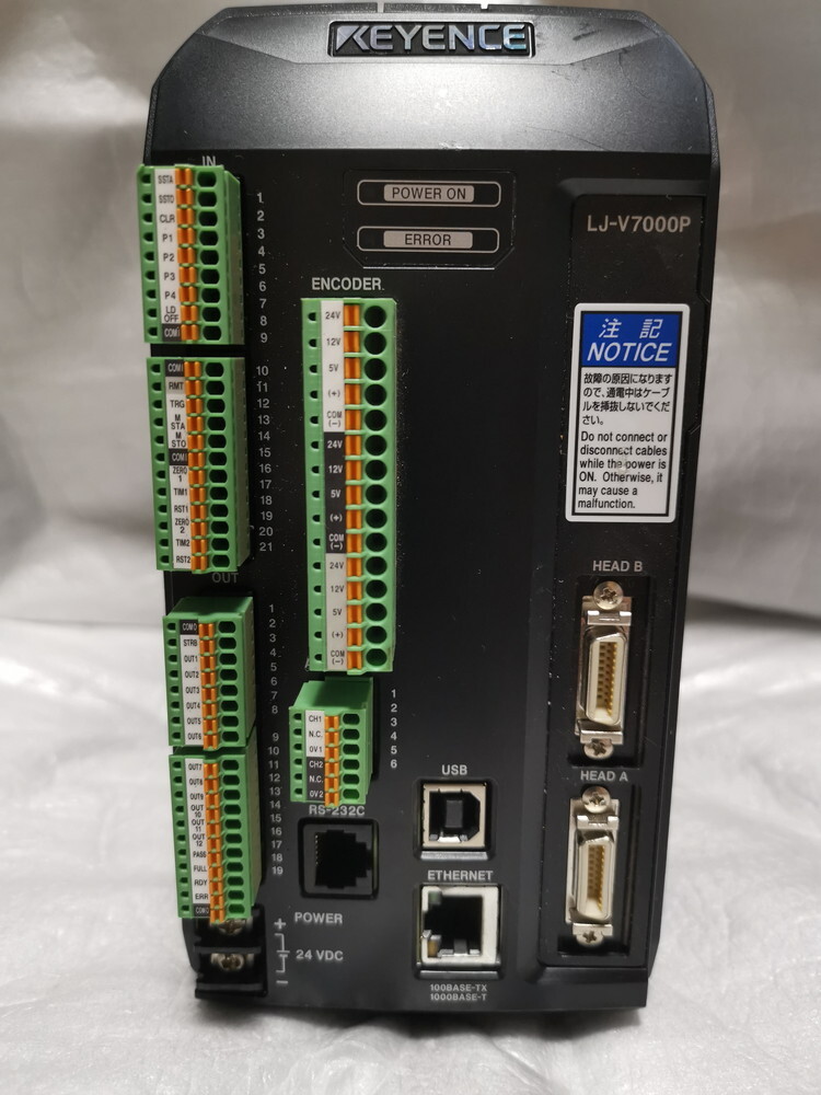 ★特価！未使用に近い★ KEYENCE LJ-V7000P 超高速インラインプロファイル測定器アンプ