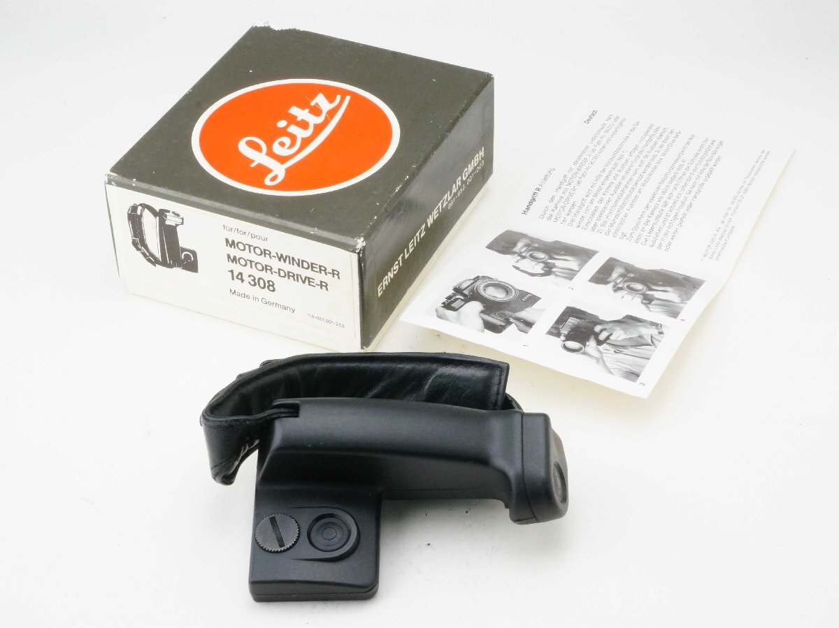 LEICA ライカ LEITZ モーター ドライブ ワインダー R 用 グリップ 14308 MOTOR DRIVE WINDER 気候の良いドイツ直輸入!! 1405
