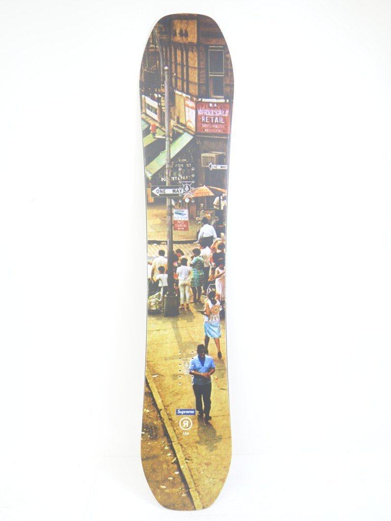 中古 レア限定 貴重 2023-2024年 Supreme Rideコラボ 154cm シュプリーム ライド スノーボード単品 39677-1