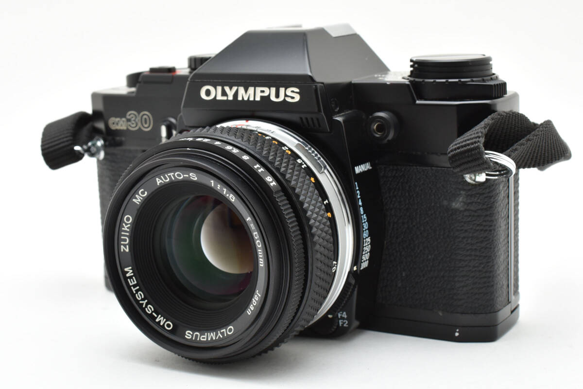 シャッターOK・露出計OK オリンパス OLYMPUS OM30 OM-30 フィルムカメラ OLYMPUS OM-SYSTEM ZUIKO MC AUTO-S f=50mm 1:1.8 2594702