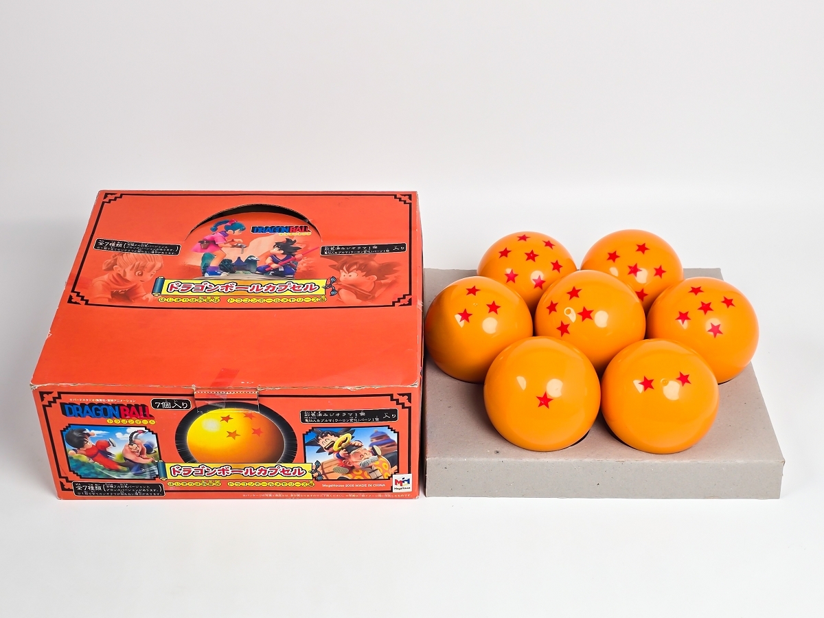 メガハウス ドラゴンボールカプセル 6 はじまりは四星球 ドラゴンボールメモリーズ編 彩色5種 ブロンズ2種 + ボーナスパーツ