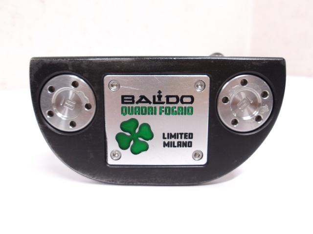 【中古】 バルド QUADRI FOGLIO LIMITED MONZA 003 KBS CT TOUR PUTTER（ブラック）-4パター 地クラブ カスタム スチール メンズ右[9714]