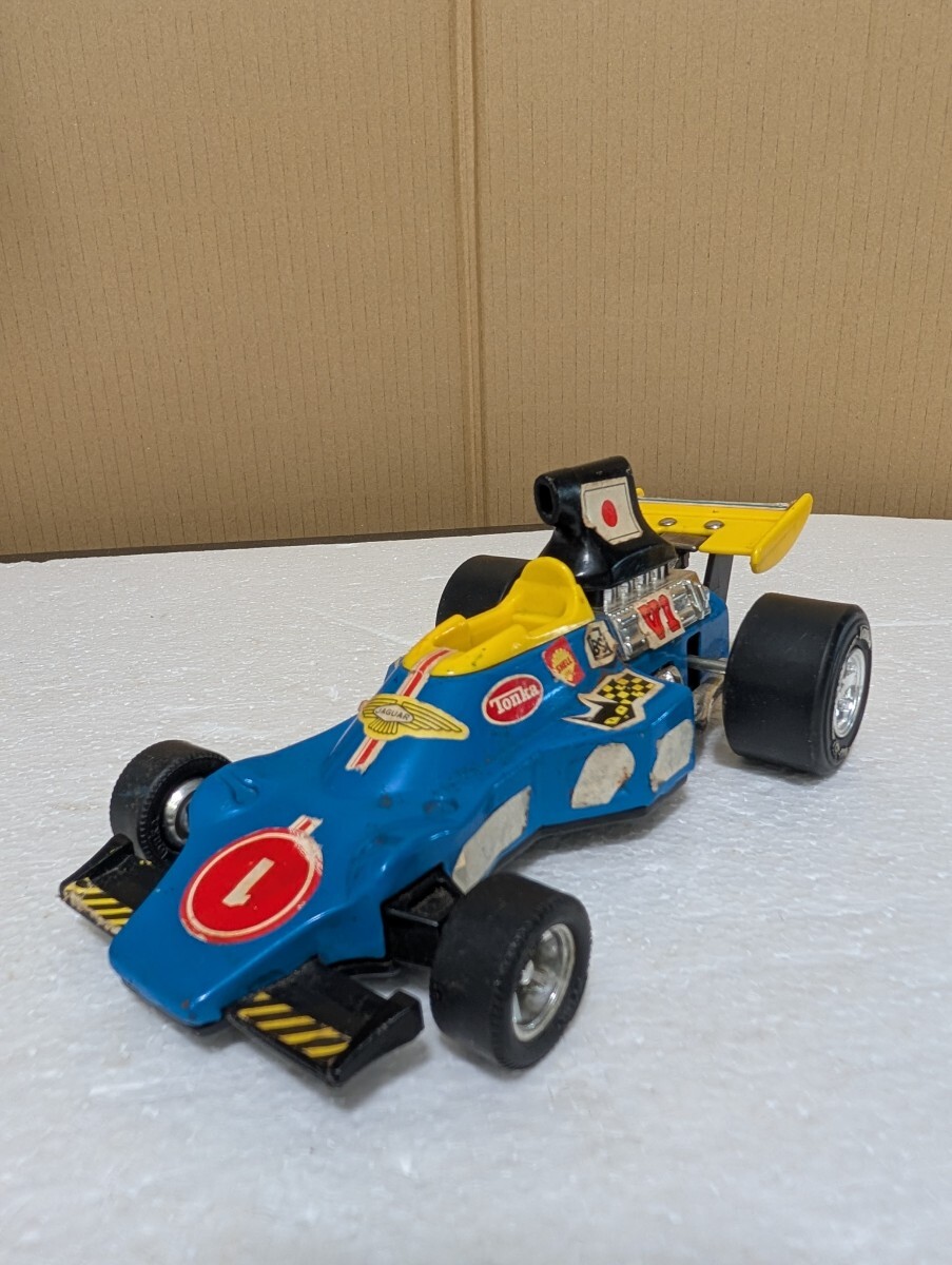 1970年代 昭和レトロ 昭和当時物 ブリキ玩具 TONKAトンカ Tonka RACINGCAR レーシングカー Formulacar フォーミュラカー MADE IN JAPAN