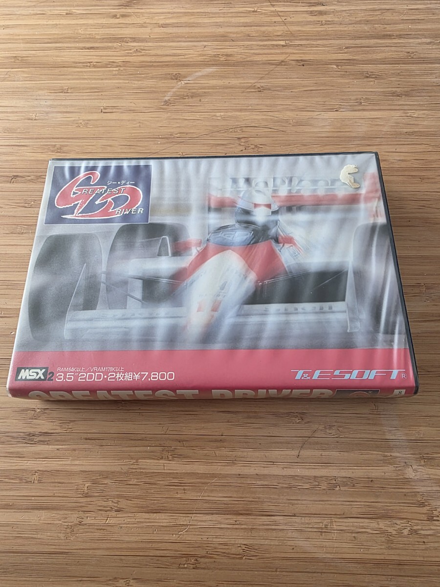 MSX2 GREATEST DRIVER グレイテストドライバー ジーディー GD