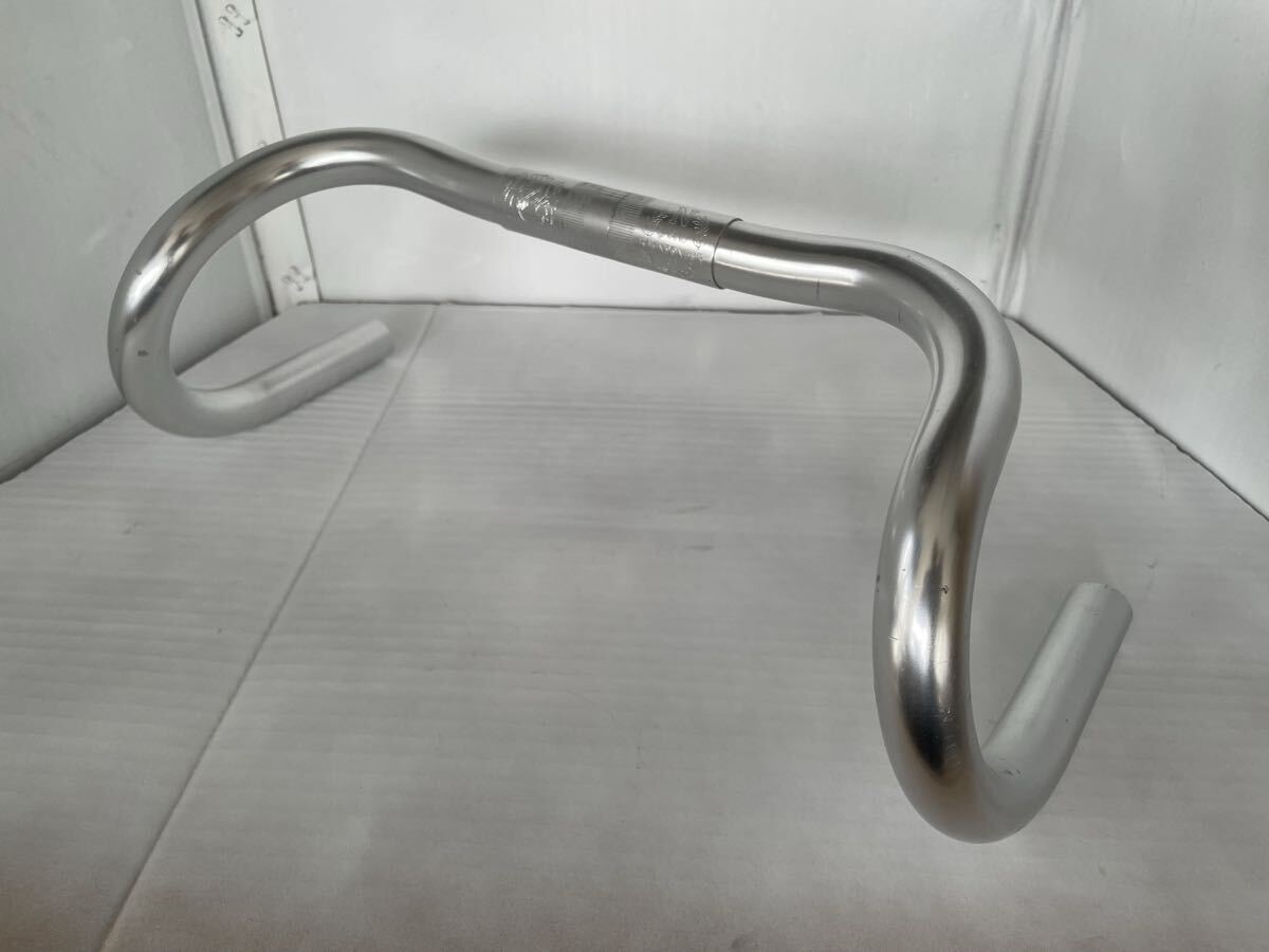 中古美品 日東 GRAND RAUNDONEUR 135 ドロップバー 390mmW(下)／330mmW(上) 105mmReach 130mmDrop 25.4mmStem 23.9mmBar 301g 1987年購入