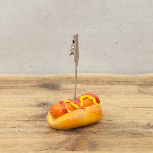 カードスタンド ファーストフード ホットドッグ ペーパースタンド オブジェ 飾り 雑貨 小物 インテリア おしゃれ かわいい ギフト