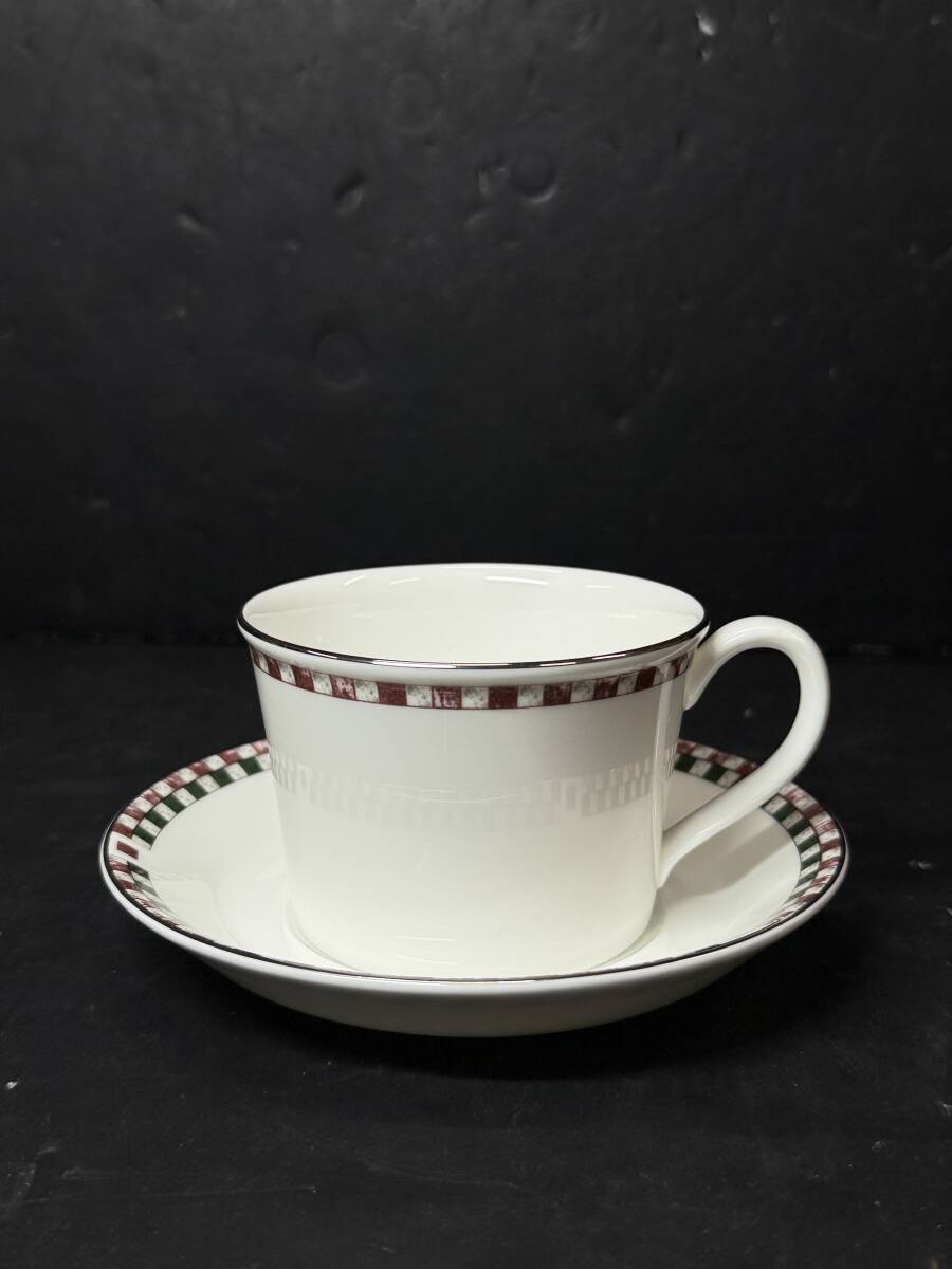 ★コレクター必見 WEDGWOOD MANHATTAN ウェッジウッド マンハッタンシリーズ カップ＆ソーサー 洋食器 茶器 コレクション GT420
