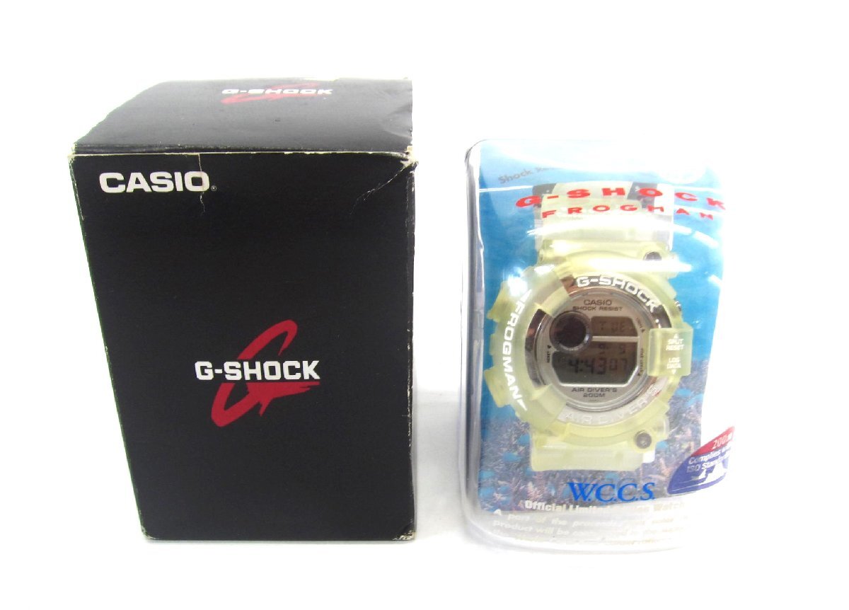 G-SHOCK ジーショック 90s DW-8250WC-7BT FROGMAN フロッグマン ウォッチ 腕時計 ∠UA12135