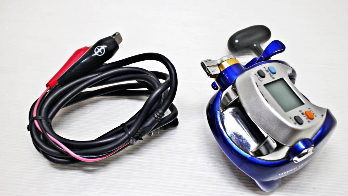 ★訳ありジャンク品 DAIWA/ダイワ ハイパータナコン 500fe 巻取り良好 液晶不良 電動リール 船釣り