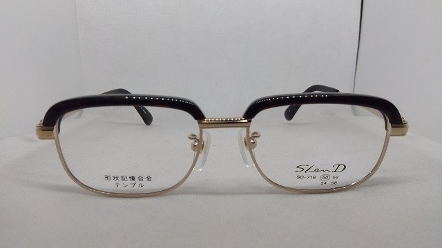 送料無料★紳士用ブローライン★スレンＤメガネＳＤ－７１６（蔵出し品未使用）Ｇ
