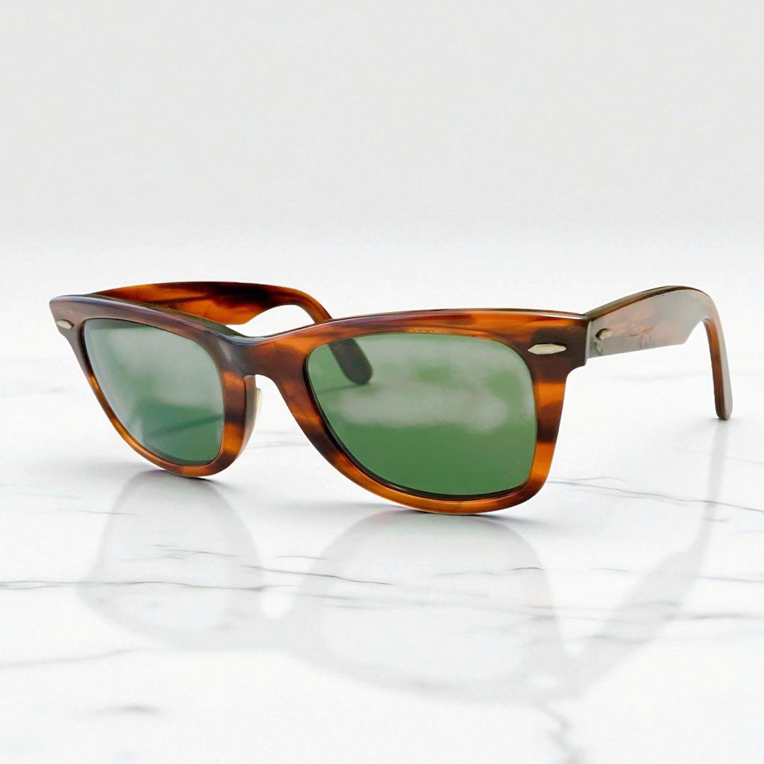 Ray-Ban レイバン B&L製 WAYFARER ウェイファーラー サングラス ブラウン　usa