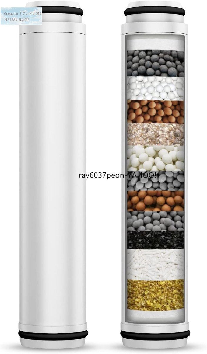 シャワーフィルター 15段階 浄水 塩素除去 硬水対策 ハンドシャワー用 2個セット