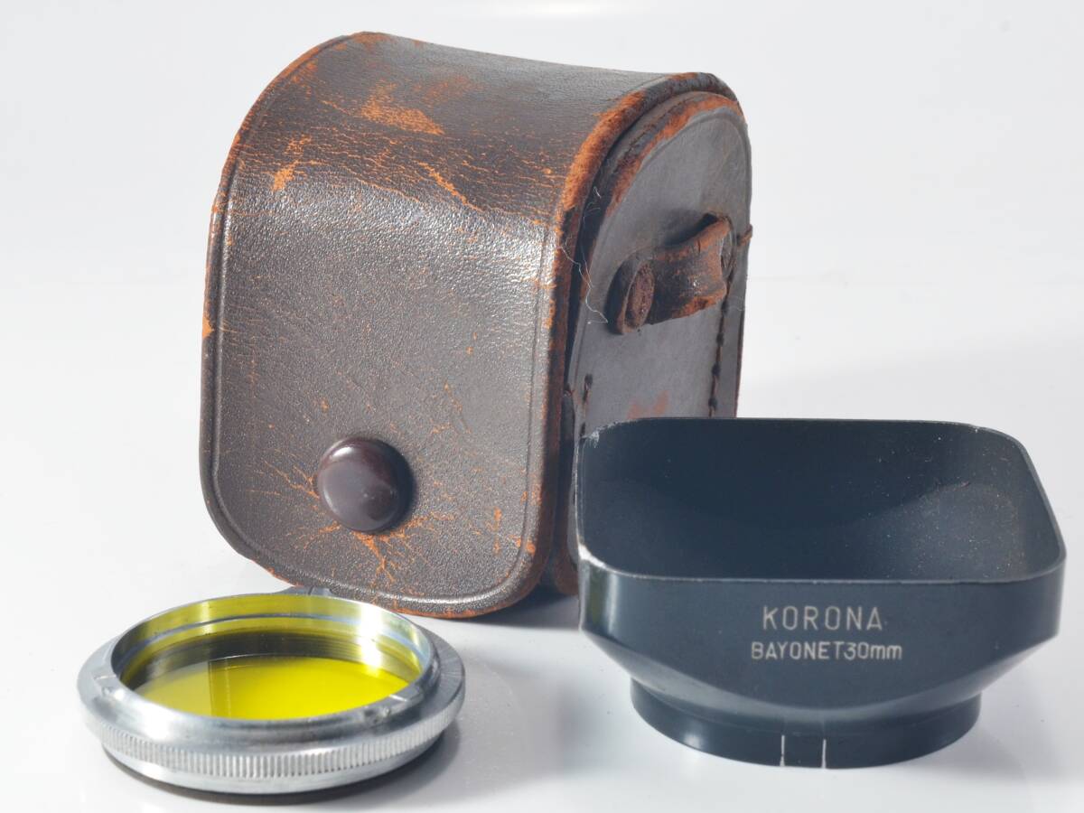 [良品] Korona（コロナ）BAYONET 二眼レフ用 レンズフード (55552)