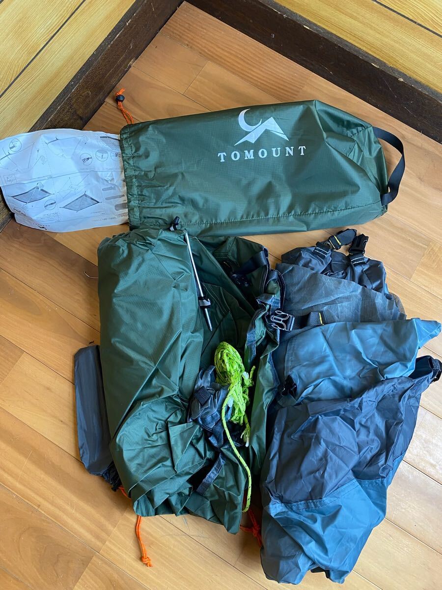 TOMOUNT ソロ　テント　 キャンプ アウトドア　トマウント