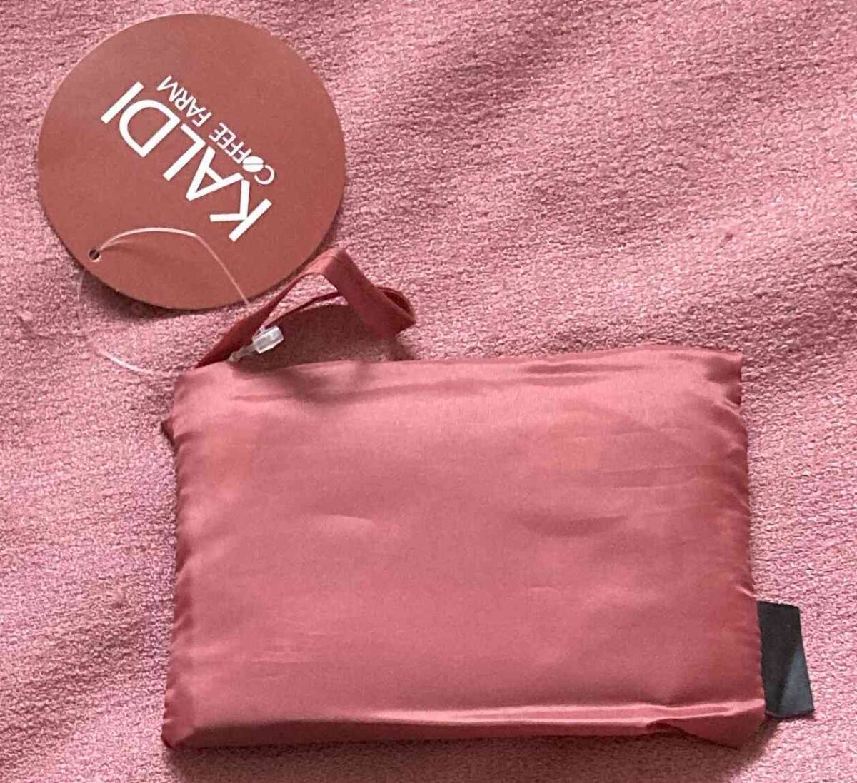 ★☆送料140円可カルディ エコバッグ オールドローズ タグ付き新品未使用品KALDI COFFEE FARM カルディ コーヒー