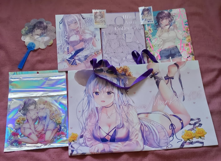 ★☆C106会場限定新刊セット【TwinBox】BIGアクリルフィギュアうちわチェキカードBIGペーパーバッグ新品未使用品 送料430円可