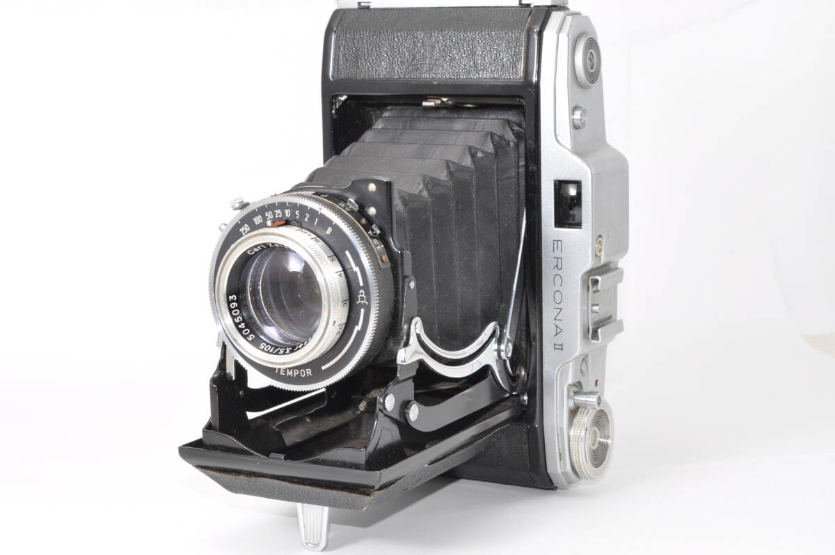 かなり稀少 Pentacon Ercona Ⅱ 6×9 Carl Zeiss Jena Tessar 105mm F3.5 ♯A7081