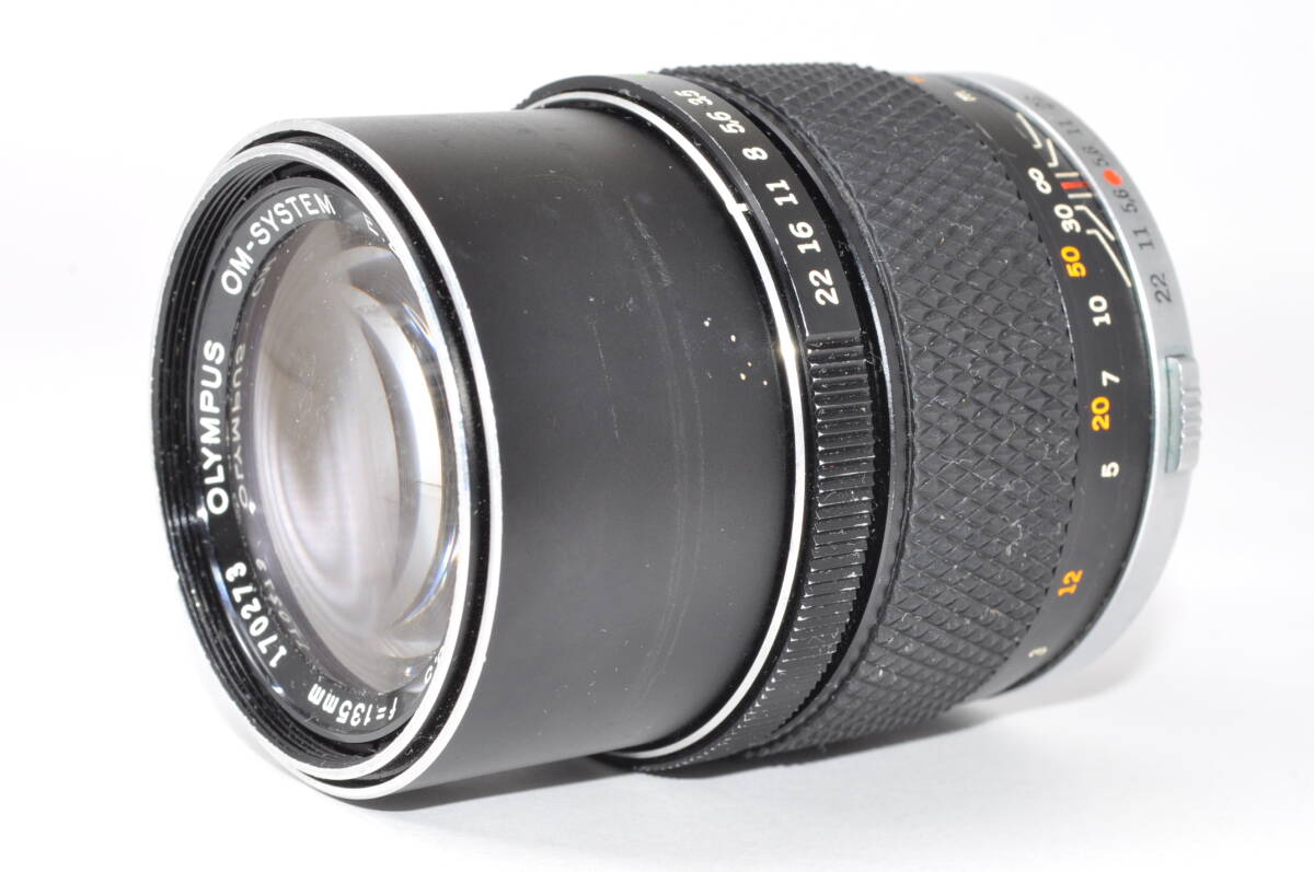 動作品 オリンパス OLYMPUS E.ZUIKO AUTO-T 135mm F3.5 ♯A7107