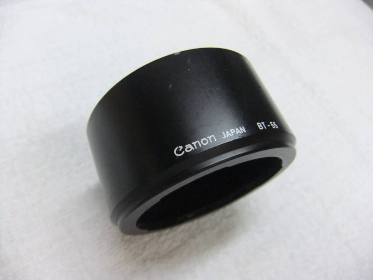 純正 キヤノン Canon BT-55 フード 旧FD 85mm F1.8 100mm F2.8 135mm F3.5用 送料260円