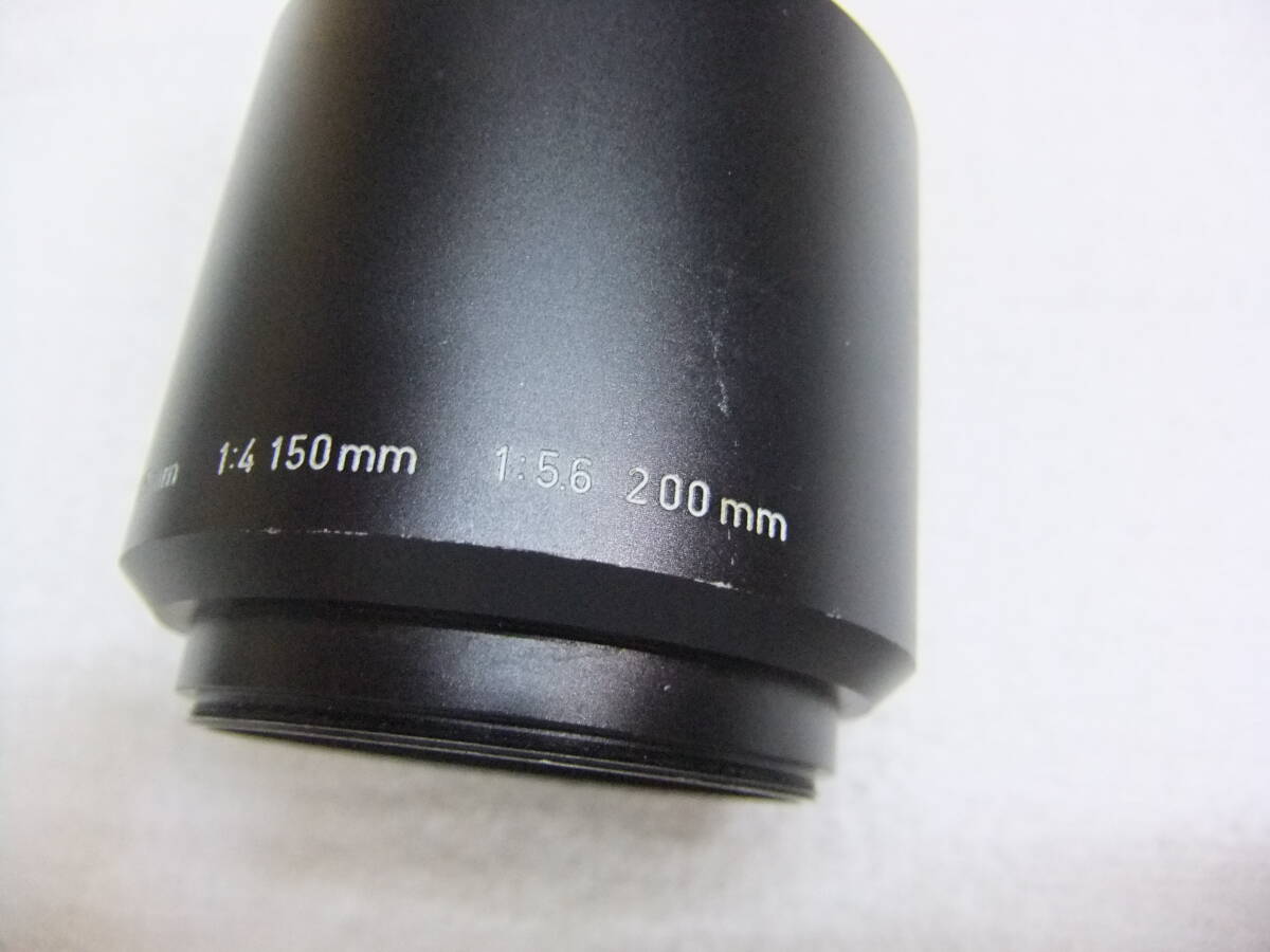 純正 ペンタックス PENTAX TAKUMAR 135mm F3.5 150 F4 200mm F5.6 レンズフード 49mm径 送料290円