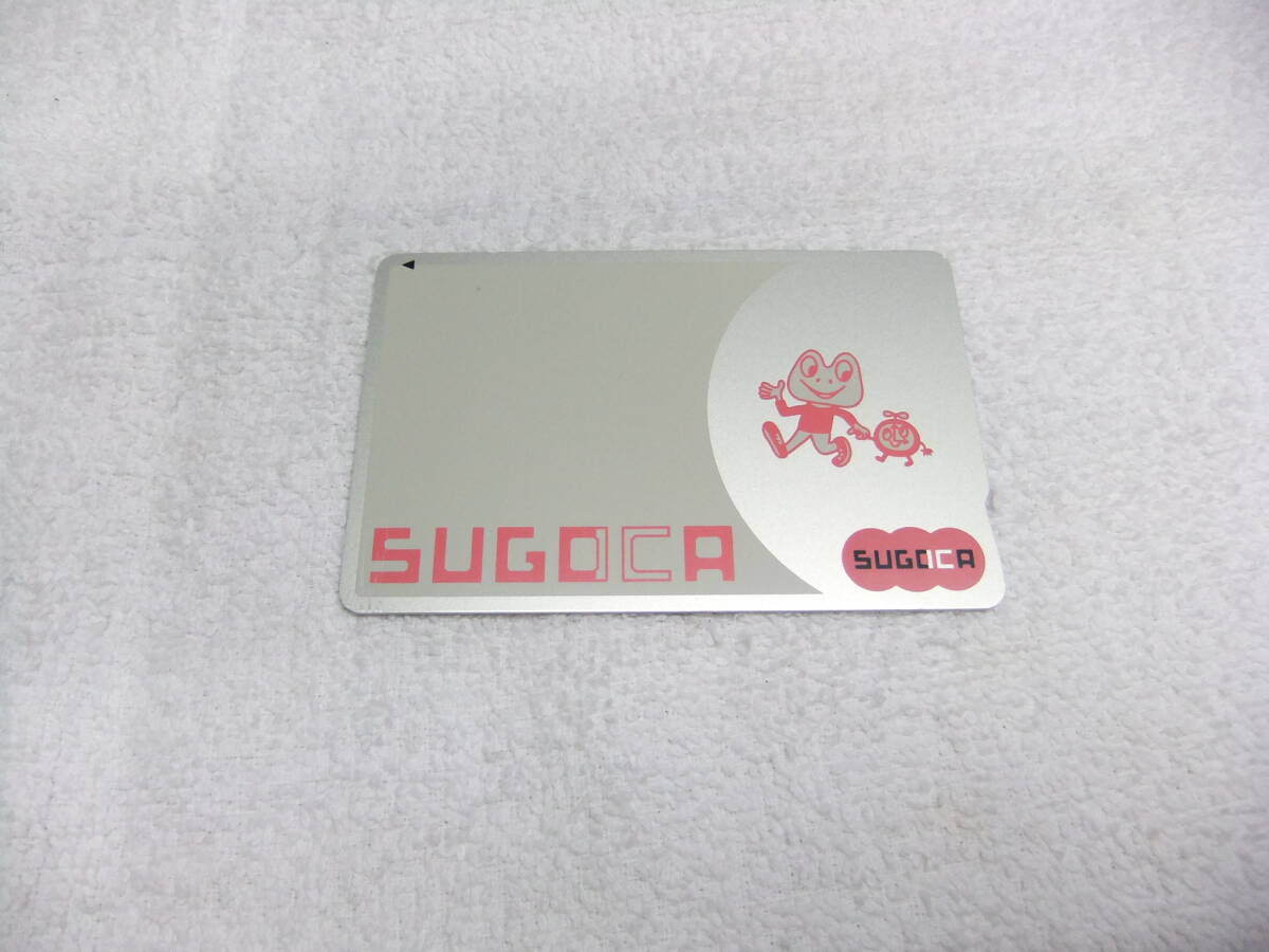 SE756 SUGOCA スゴカ 交通系 ICカード デポジットのみ キズあり 送料85円