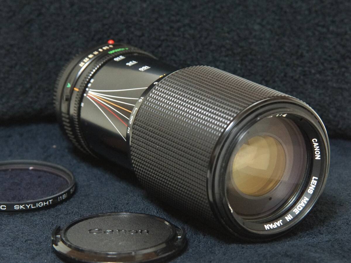 Canon NewFD70mm-210mm望遠ズームレンズ【Operation Confirmed・動作確認済】