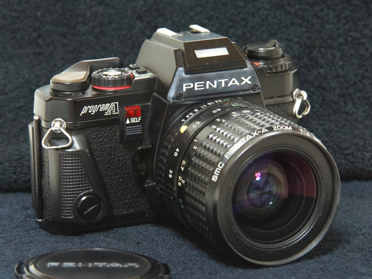 PENTAX PROGRAM A SMC PENTAX-A ZOOM35-70mmF4 標準ズームレンズ付きセット【Operation Confirmed・動作確認済】