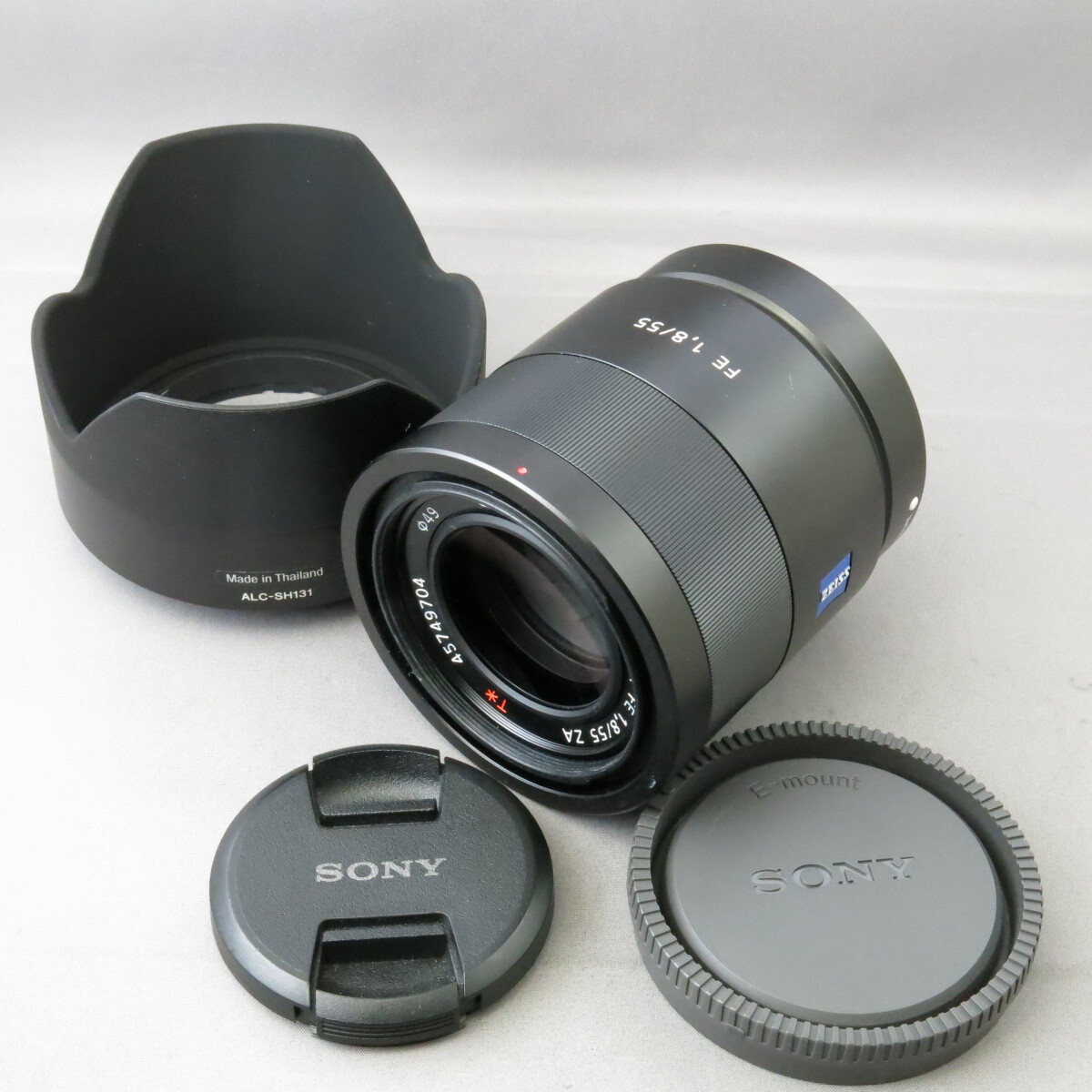 【美品】SONYソニー　FE55mmF1.8ZA　★NO.9517