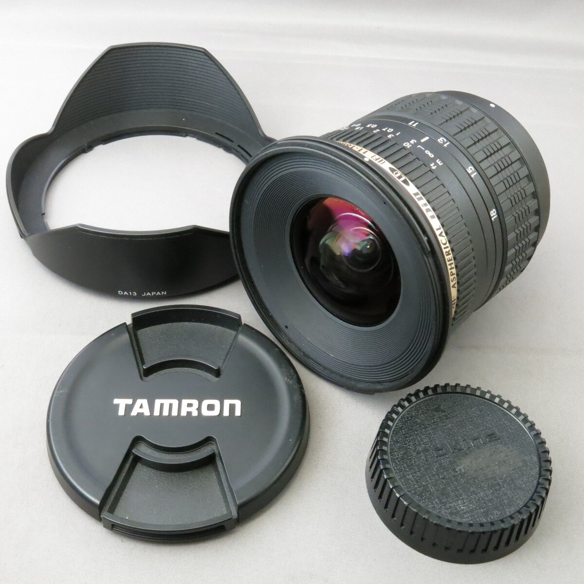 【美品】TAMRONタムロン　ニコン用11-18mmF4.5-5.6DiII　A13　NIKONニコンFマウント★NO.9515