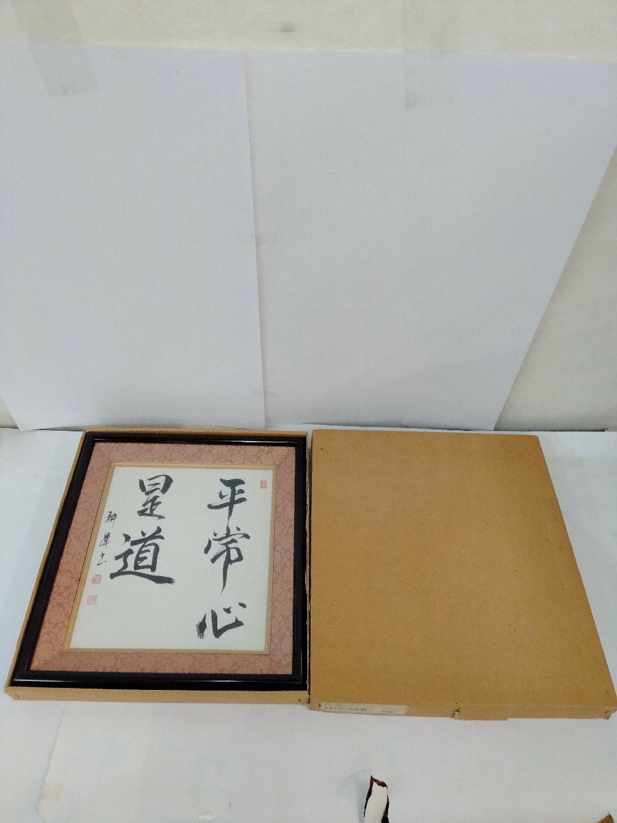 色紙額 ドンス 円地 黒 4910 木製 箱、書おまけつき 色紙 額縁
