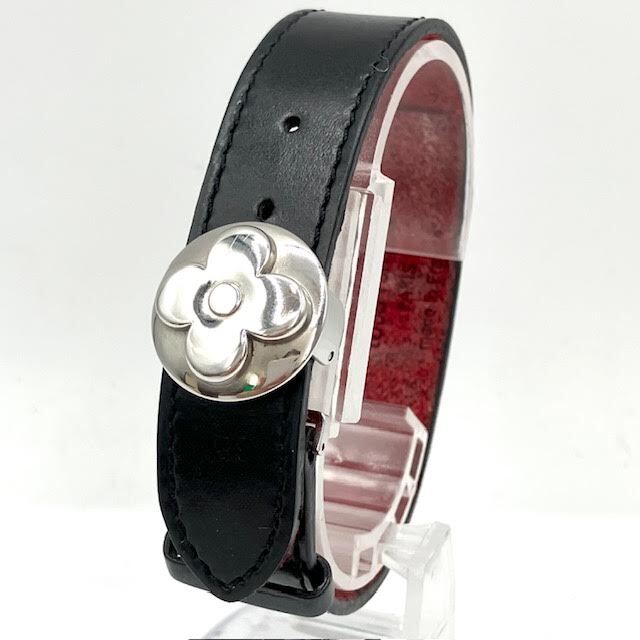 01 LOUIS VUITTON　ルイヴィトン　レザーブレスレット　バングル　SM0043