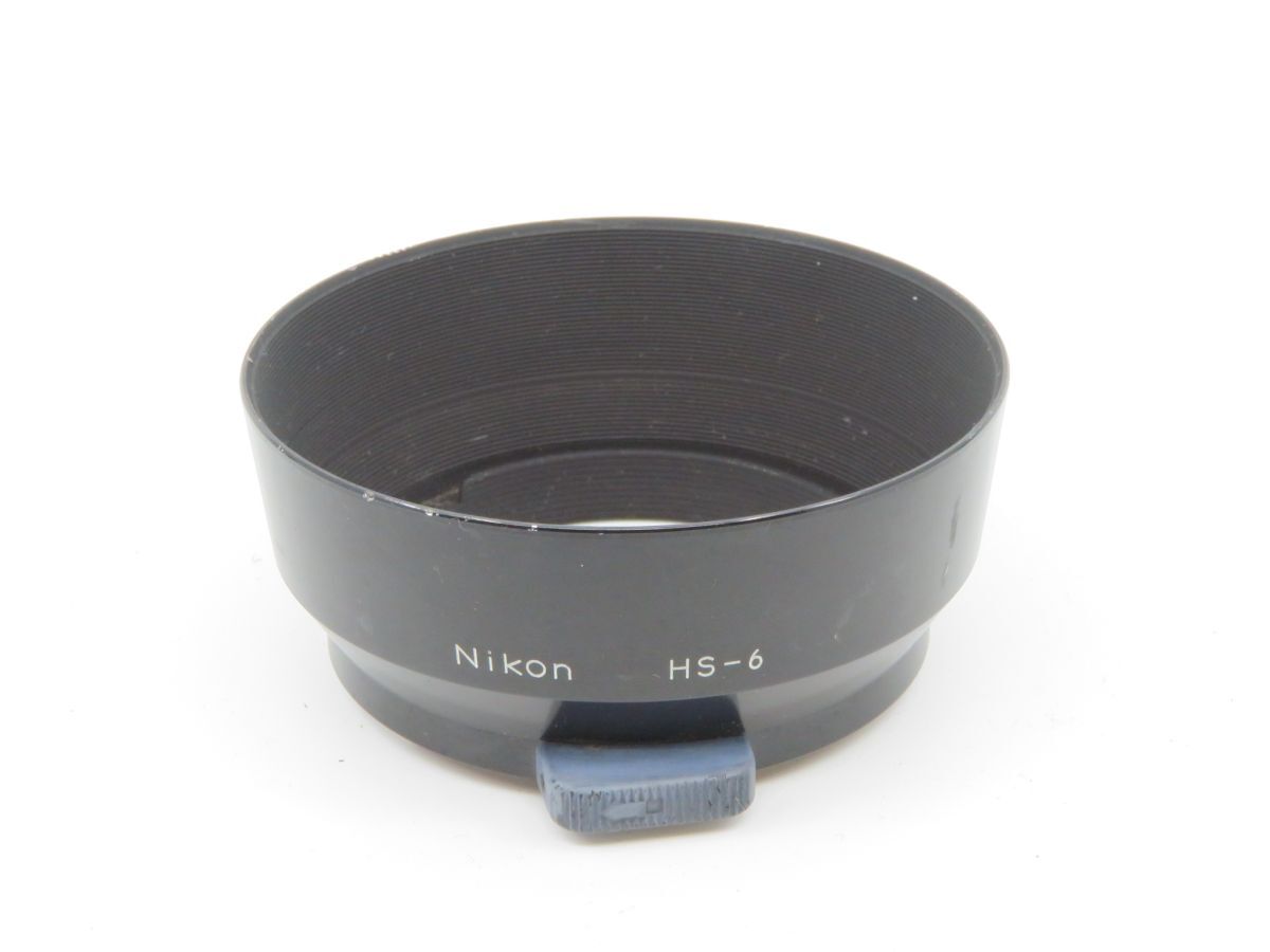 0278 Nikon HS-6 Ai 50mm F2 用 メタルレンズフード【カメラヤ】【送料180円】