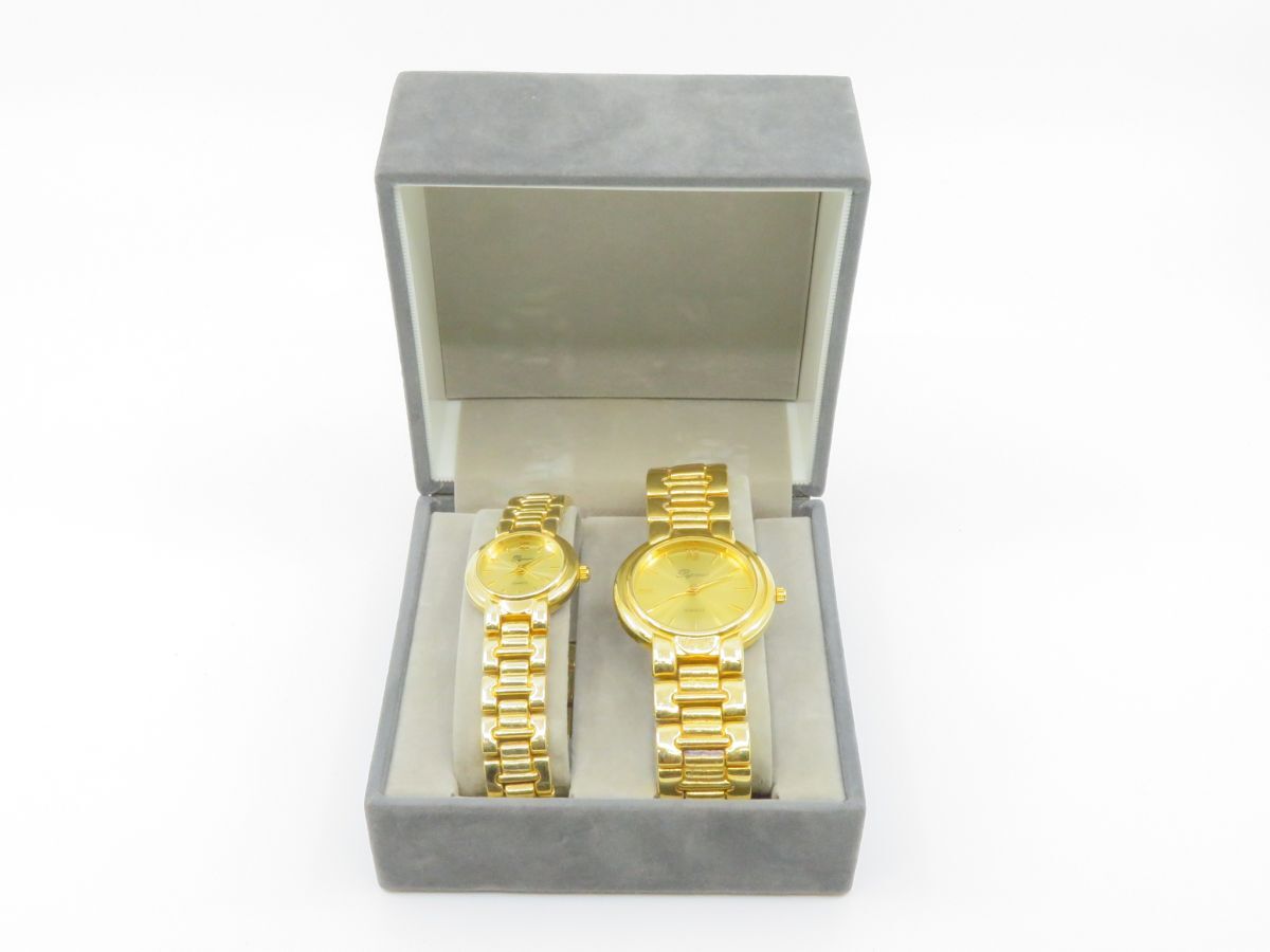 0269 pegasus quartz 腕時計 2本セット ケース付き【カメラヤ】【送料700円】