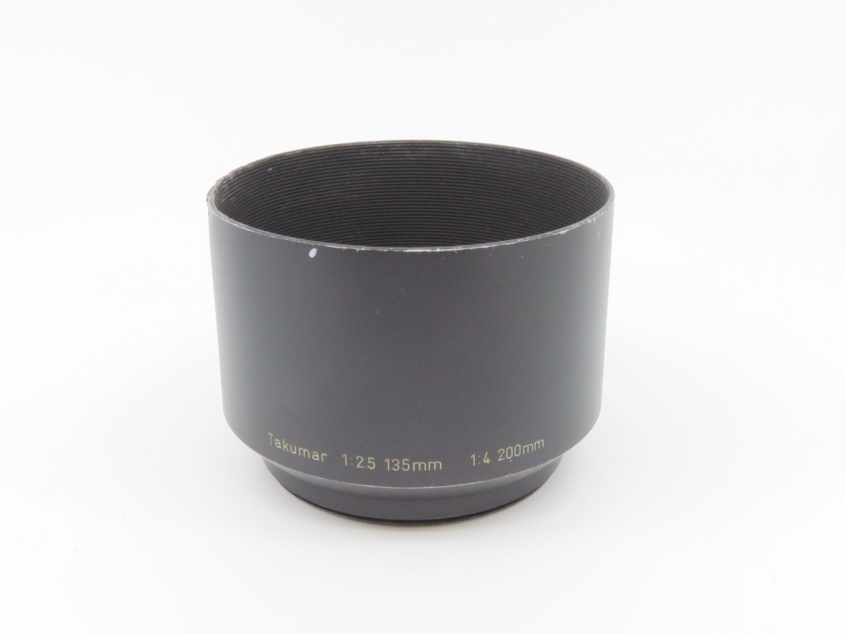 0267 PENTAX Takumar 1:2.5 135mm 1:4 200mm 58mm径 メタルレンズフード【カメラヤ】【送料290円】