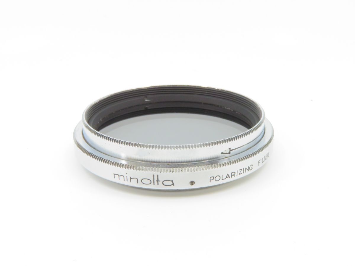 0248 MINOLTA POLARIZING FILTER 54mm径 円偏光フィルター【カメラヤ】【送料140円】
