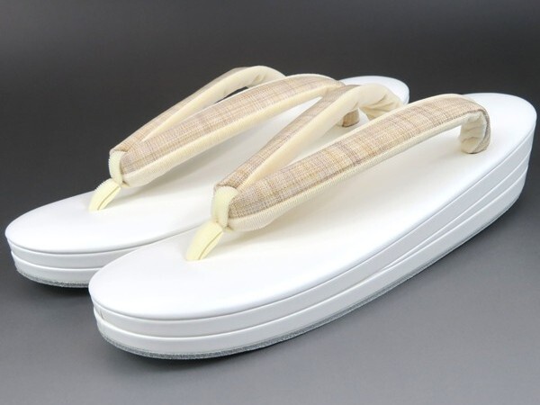 【 京都西陣 帯地 】 草履　Ｌサイズ　(訳) 新品 サンプル品