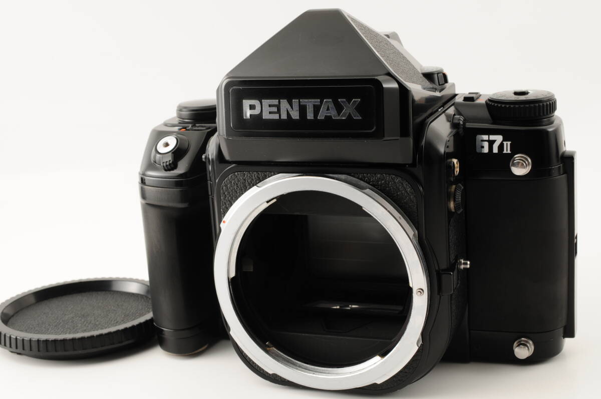 【美品 保障付 動作確認済】Pentax 67 II AE Finder Medium Format Film Camera Body ペンタックス 中判フィルムカメラ 本体 #Q8191