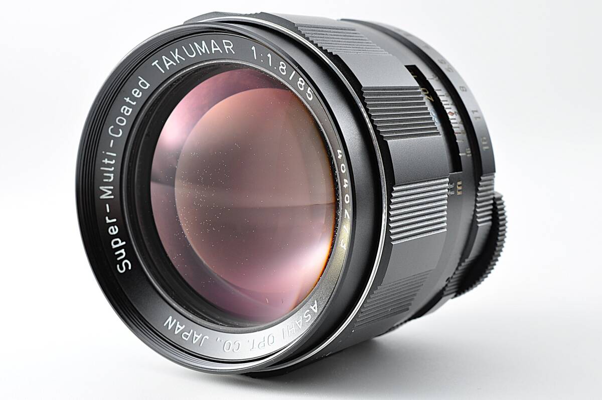 【美品 保障付 動作確認済】Pentax SMC Takumar 85mm f1.8 MF Lens for M42 Mount ペンタックス タクマー マニュアルフォーカス #V571