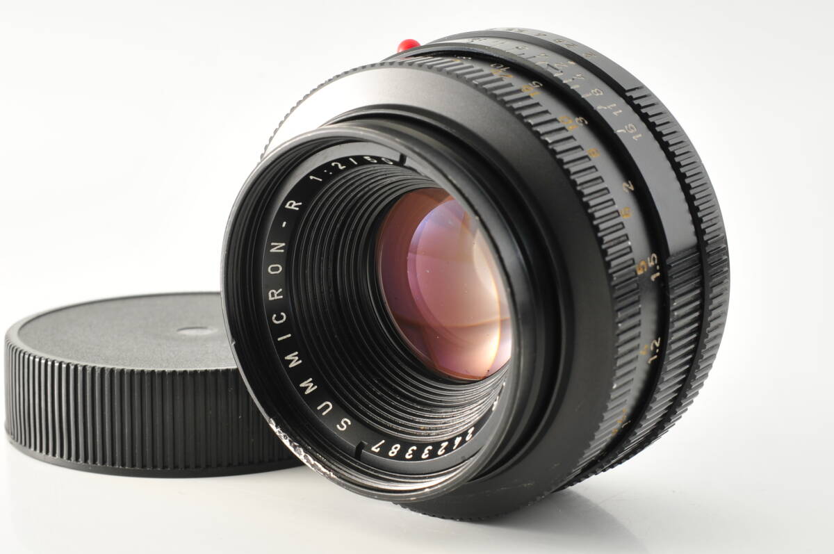 【美品 保障付 動作確認済】Leica Summicron-R 50mm f/2 2 Cam Srandard MF Lens ライカ ズミクロン R マニュアルフォーカス レンズ#V805