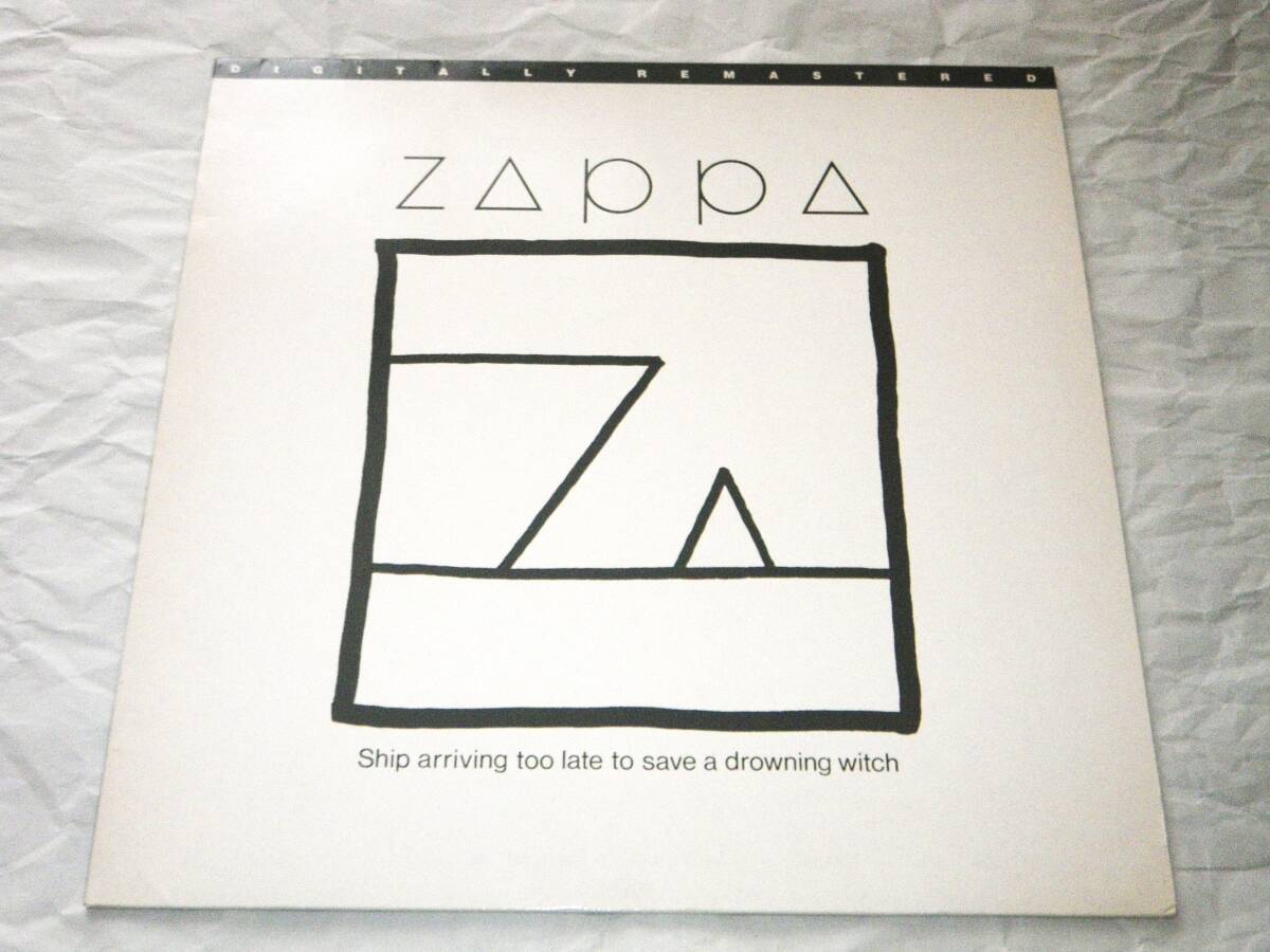 ◎フランク・ザッパ／FRANK ZAPPA【SHIP ARRIVING TOO LATE TO SAVE A DROWNING WITCH】LP◎