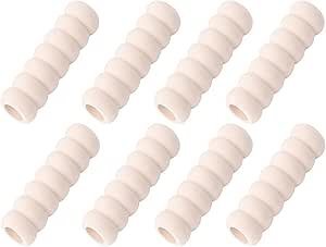 ドアノブカバー ドアノブ グリップ 滑り止め グリップクッション 壁に保護する 子供の怪我予防 8本 セット (ベージュ) MM0503