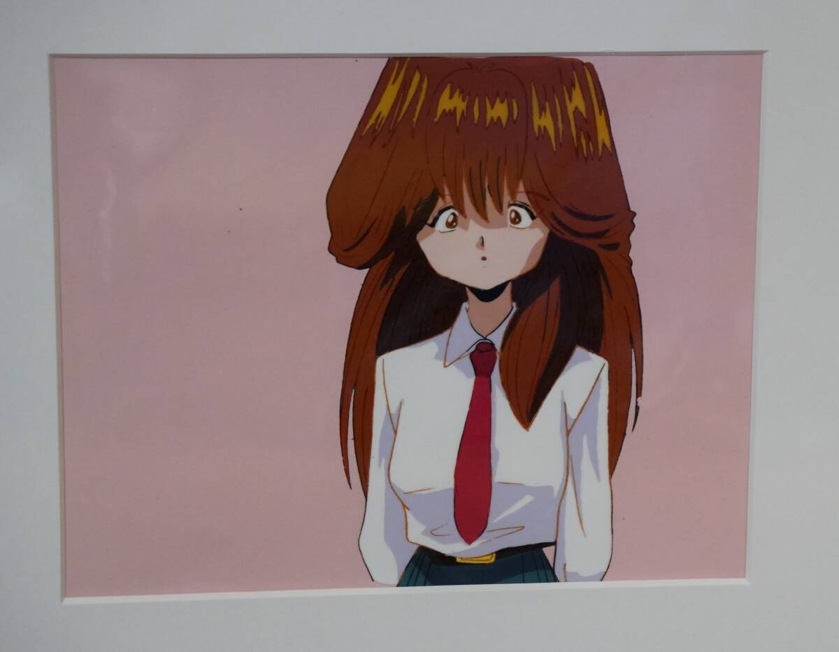 鳳】セル画　まじかる☆タルるーとくん　河合伊代菜　背景付　額装　日本製　美品