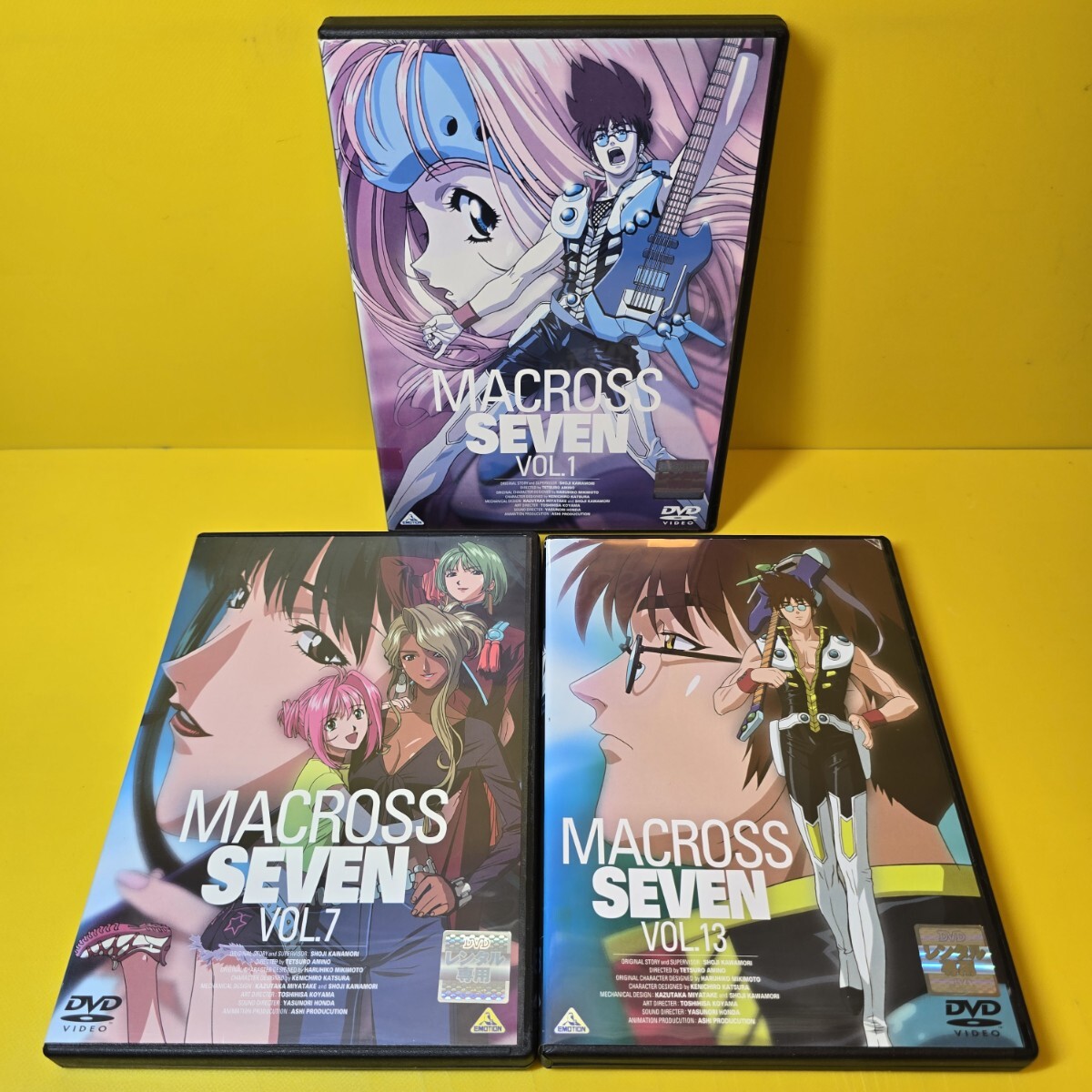 新品ケース交換済み　マクロス7 マクロスセブン DVD 全13巻　